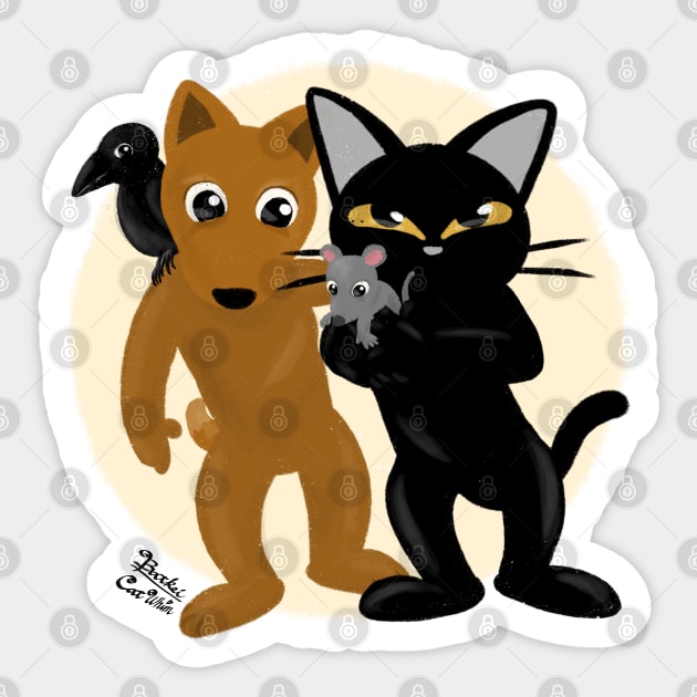 Always best friends Sticker by BATKEI